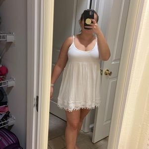 Lulu’s White Shift Dress